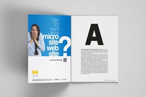 microsite-magazine-advertising-design Magazine and newspaper advertising design